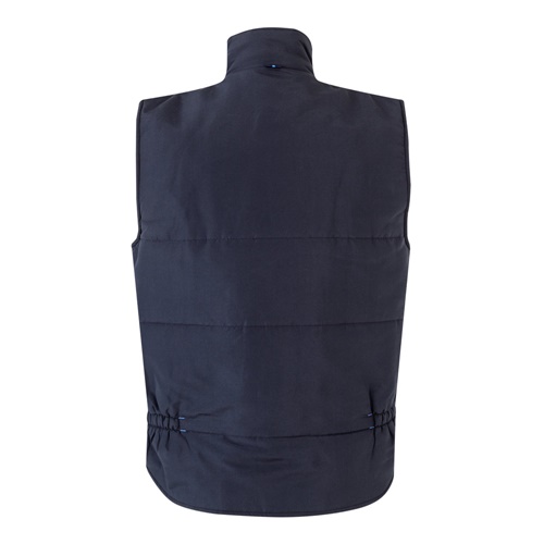 VL NERGAL. Colete acolchoado, bicolor multibolsos (120g/m²), em poliéster (100%)