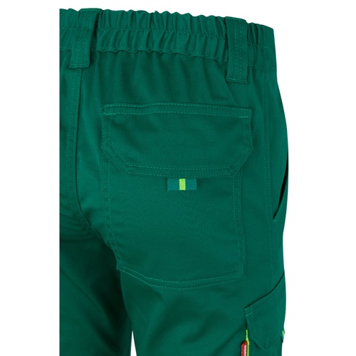 VL ZEUS. Calças stretch bicolor multibolsos (240g/m²), em algodão (46%), EME (38%) e poliéster (16%)