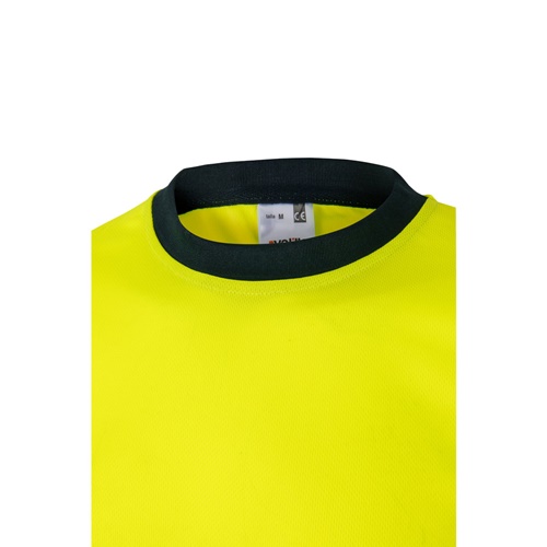 VL BRAHMA LARGE. T-shirt técnica bicolor bird-eye (140g/m²), em poliéster (100%)