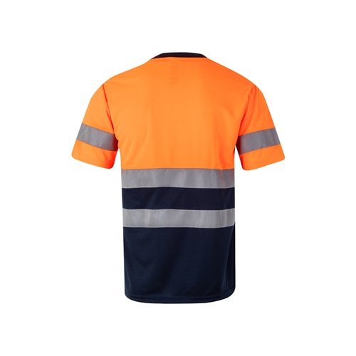 VL BRAHMA LARGE. T-shirt técnica bicolor bird-eye (140g/m²), em poliéster (100%)