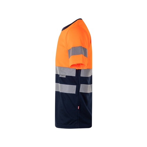VL BRAHMA LARGE. T-shirt técnica bicolor bird-eye (140g/m²), em poliéster (100%)