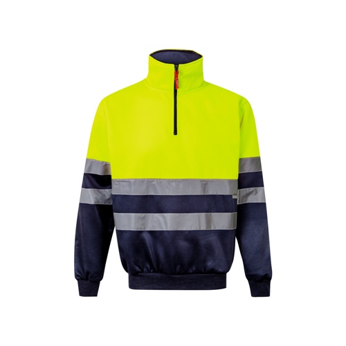 VL THOR. Sweatshirt bicolor (300g/m²) em felpa de poliéster (100%)