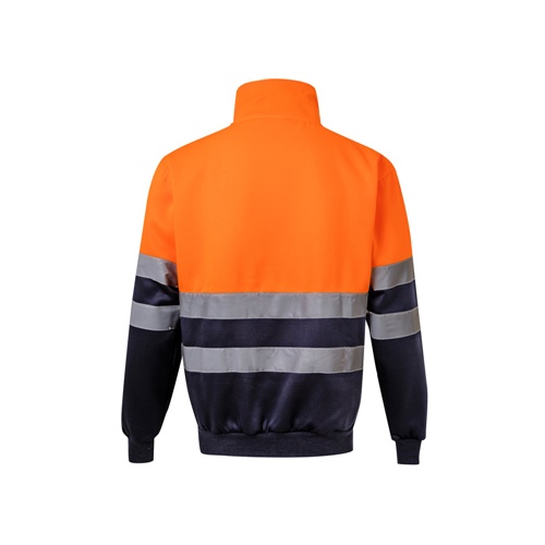 VL THOR. Sweatshirt bicolor (300g/m²) em felpa de poliéster (100%)