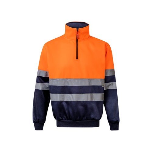 VL THOR. Sweatshirt bicolor (300g/m²) em felpa de poliéster (100%)