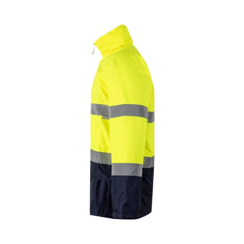 VL THEMIS. Parka bicolor (190g/m²), em poliéster (100%), com revestimento em PU
