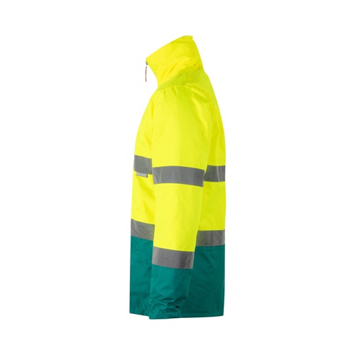 VL THEMIS. Parka bicolor (190g/m²), em poliéster (100%), com revestimento em PU