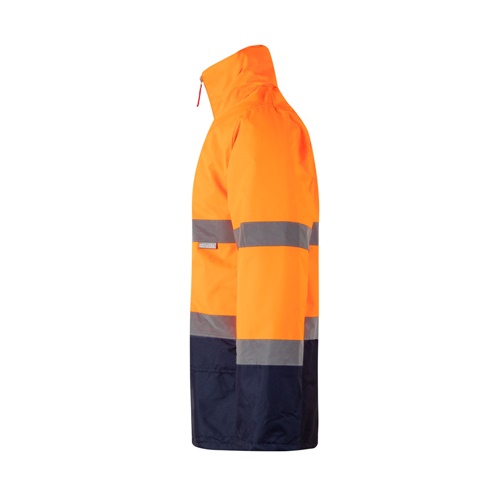 VL THEMIS. Parka bicolor (190g/m²), em poliéster (100%), com revestimento em PU