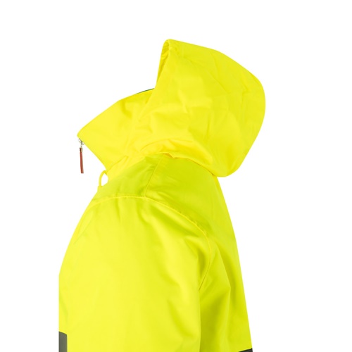 VL THEMIS LARGE. Parka bicolor (190g/m²), em poliéster (100%), com revestimento em PU