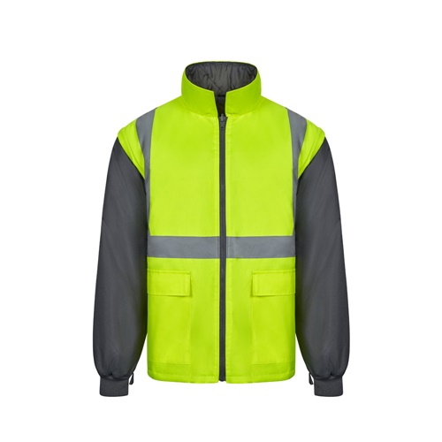 VL JUNO. Parka 4 em 1 bicolor (180g/m²), em poliéster (100%) com revestimento de PU