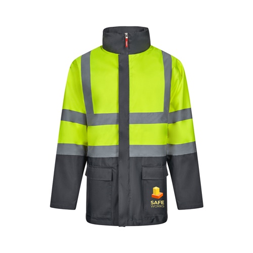 VL JUNO. Parka 4 em 1 bicolor (180g/m²), em poliéster (100%) com revestimento de PU