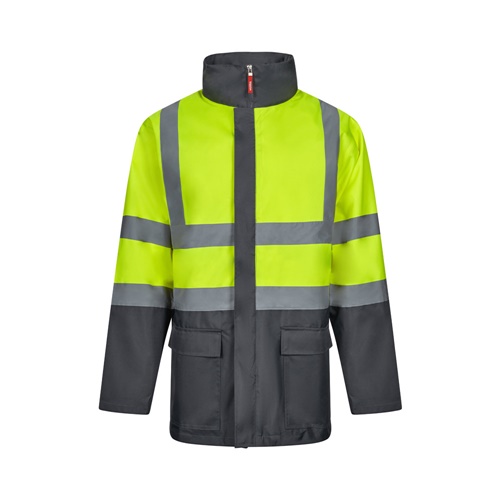 VL JUNO LARGE. Parka 4 em 1 bicolor (180g/m²), em poliéster (100%) com revestimento de PU