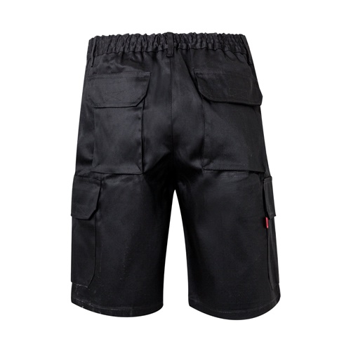 VL CHIONE. Bermudas em sarja multibolsos (200g/m²), em algodão (35%) e poliéster (65%)