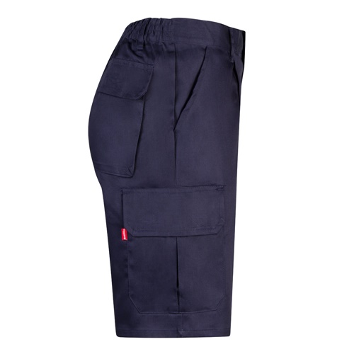 VL CHIONE. Bermudas em sarja multibolsos (200g/m²), em algodão (35%) e poliéster (65%)