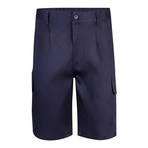 VL CHIONE. Bermudas em sarja multibolsos (200g/m²), em algodão (35%) e poliéster (65%)