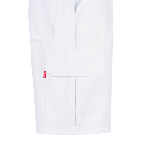 VL CHIONE. Bermudas em sarja multibolsos (200g/m²), em algodão (35%) e poliéster (65%)