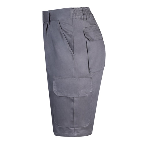 VL CHIONE. Bermudas em sarja multibolsos (200g/m²), em algodão (35%) e poliéster (65%)