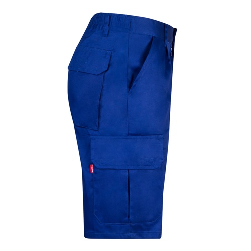 VL CHIONE. Bermudas em sarja multibolsos (200g/m²), em algodão (35%) e poliéster (65%)