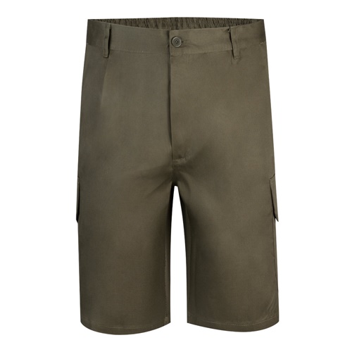 VL CHIONE. Bermudas em sarja multibolsos (200g/m²), em algodão (35%) e poliéster (65%)
