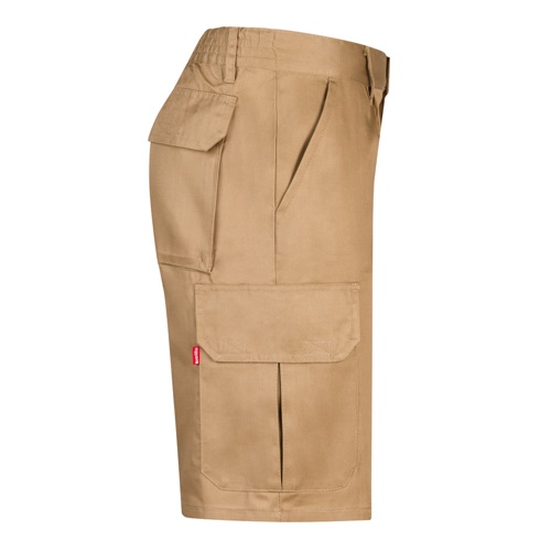 VL CHIONE. Bermudas em sarja multibolsos (200g/m²), em algodão (35%) e poliéster (65%)