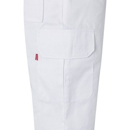 VL MABON. Calças em sarja (200g/m²) multibolsos,em algodão (35%) e poliéster (65%)