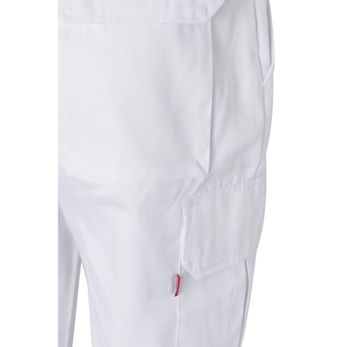 VL MABON. Calças em sarja (200g/m²) multibolsos,em algodão (35%) e poliéster (65%)