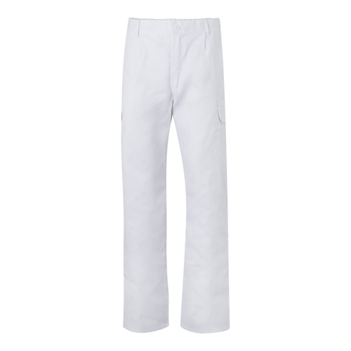 VL MABON. Calças em sarja (200g/m²) multibolsos,em algodão (35%) e poliéster (65%)