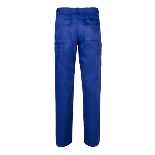 VL MABON. Calças em sarja (200g/m²) multibolsos,em algodão (35%) e poliéster (65%)
