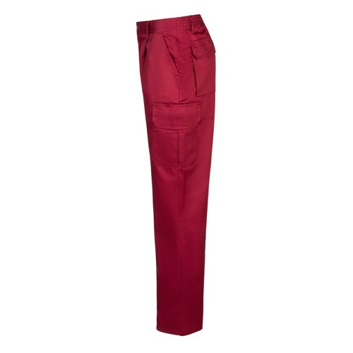 VL MABON. Calças em sarja (200g/m²) multibolsos,em algodão (35%) e poliéster (65%)