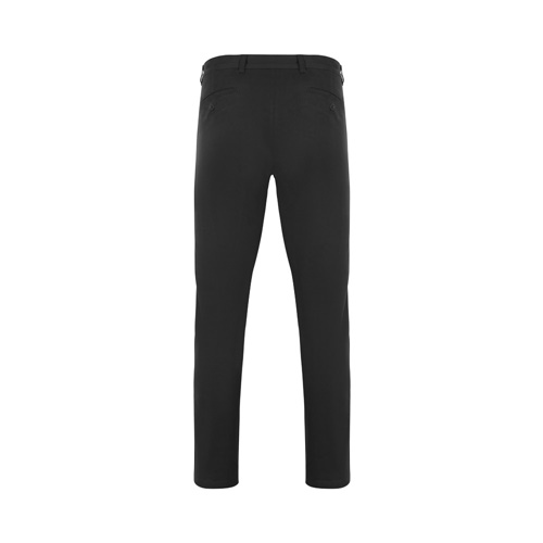 VL VISHNU. Calças chino stretch unissexo (260g/m²), em algodão (98%) e elastano (2%)