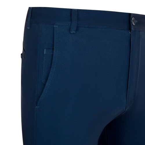 VL VISHNU. Calças chino stretch unissexo (260g/m²), em algodão (98%) e elastano (2%)