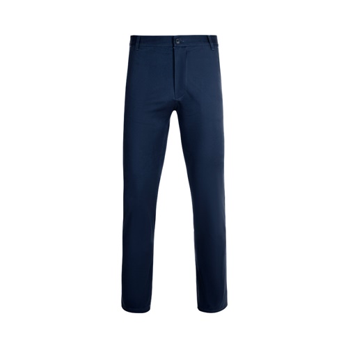 VL VISHNU. Calças chino stretch unissexo (260g/m²), em algodão (98%) e elastano (2%)