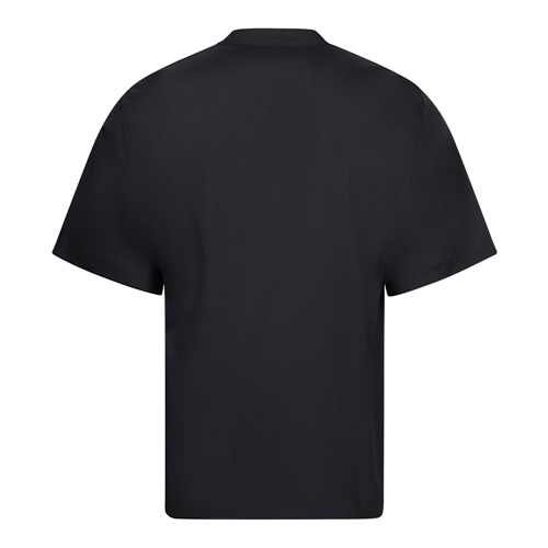 VL DURGA. Jaleca de cozinha de popelina (110g/m²) de manga curta, em algodão (35%) e poliéster (65%)