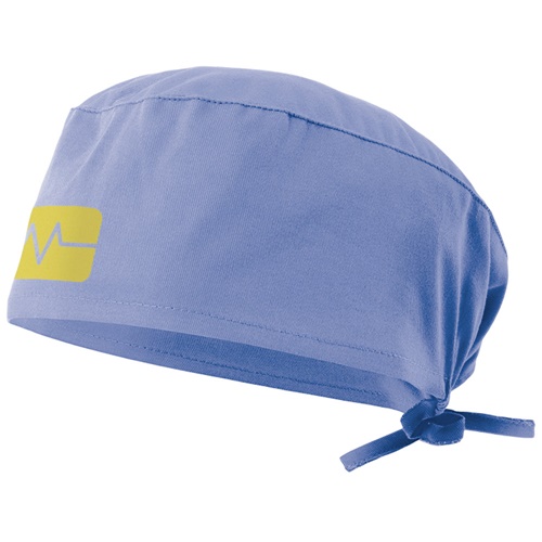 VL ENLIL. Gorro de sarja sanitário (190g/m²), em algodão (35%) e poliéster (65%)