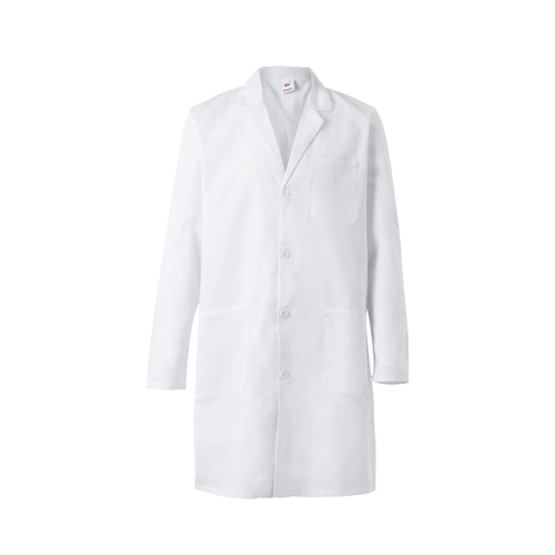 VL OGUN. Bata de sarja (180g/m²), em algodão (20%) e poliéster (80%)