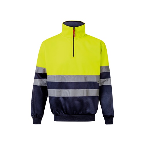 VL THOR LARGE. Sweatshirt bicolor (300g/m²) em felpa de poliéster (100%)