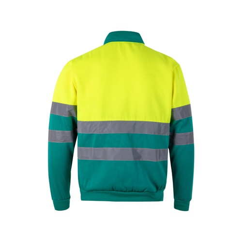 VL THOR LARGE. Sweatshirt bicolor (300g/m²) em felpa de poliéster (100%)