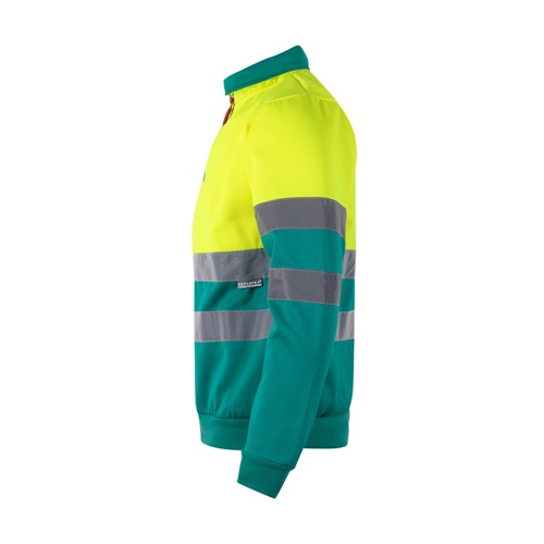 VL THOR LARGE. Sweatshirt bicolor (300g/m²) em felpa de poliéster (100%)