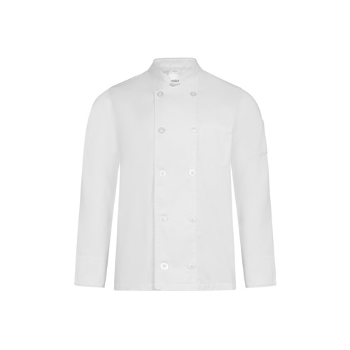 VL BACO. Jaleca de cozinha (190 g/m²) de manga comprida