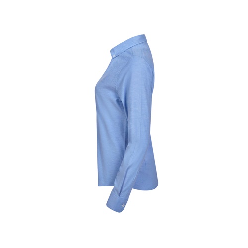 VL PRITHVI WOMEN. Camisa Oxford (180 g/m²) para mulher em algodão (50%), poliéster (45%) e elastano (5%)