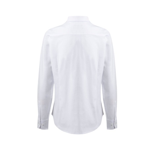 VL PRITHVI WOMEN. Camisa Oxford (180 g/m²) para mulher em algodão (50%), poliéster (45%) e elastano (5%)