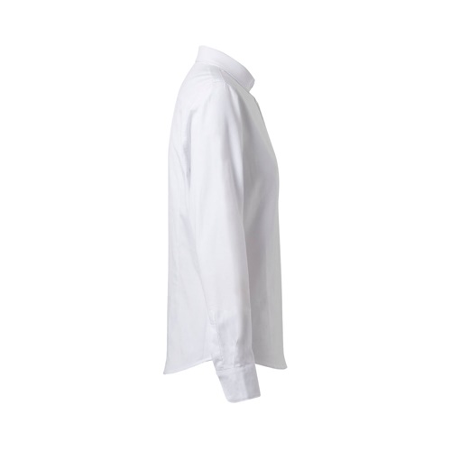 VL PRITHVI WOMEN. Camisa Oxford (180 g/m²) para mulher em algodão (50%), poliéster (45%) e elastano (5%)