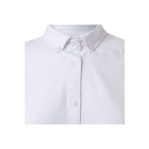 VL PRITHVI WOMEN. Camisa Oxford (180 g/m²) para mulher em algodão (50%), poliéster (45%) e elastano (5%)
