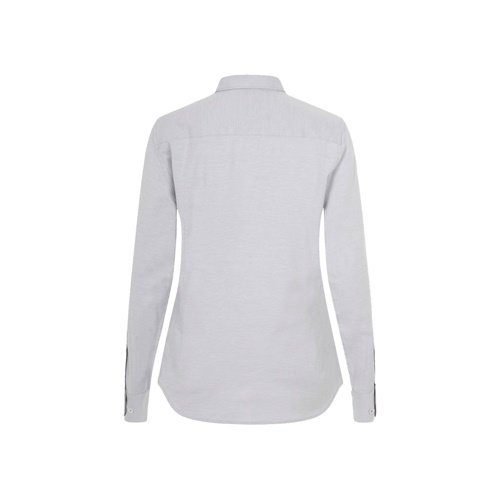 VL PRITHVI WOMEN. Camisa Oxford (180 g/m²) para mulher em algodão (50%), poliéster (45%) e elastano (5%)