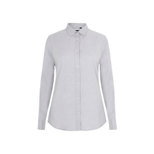 VL PRITHVI WOMEN. Camisa Oxford (180 g/m²) para mulher em algodão (50%), poliéster (45%) e elastano (5%)