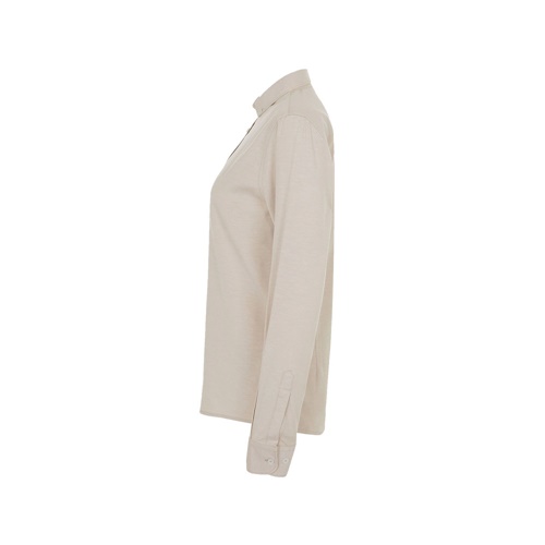 VL PRITHVI WOMEN. Camisa Oxford (180 g/m²) para mulher em algodão (50%), poliéster (45%) e elastano (5%)