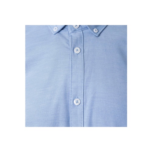 VL PRITHVI MAN. Camisa Oxford (180 g/m²) para homem em algodão (50%), poliéster (45%) e elastano (5%)