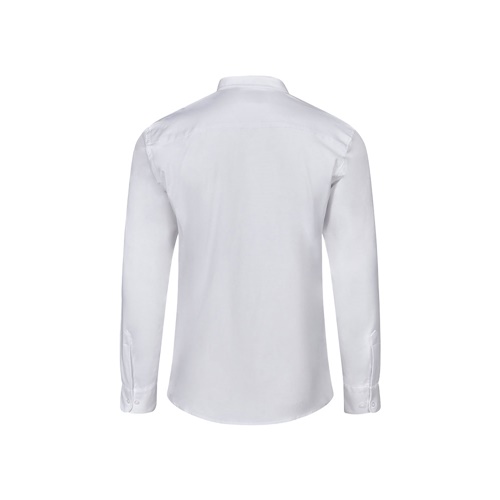 VL PRITHVI MAN. Camisa Oxford (180 g/m²) para homem em algodão (50%), poliéster (45%) e elastano (5%)