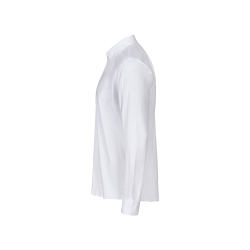 VL PRITHVI MAN. Camisa Oxford (180 g/m²) para homem em algodão (50%), poliéster (45%) e elastano (5%)