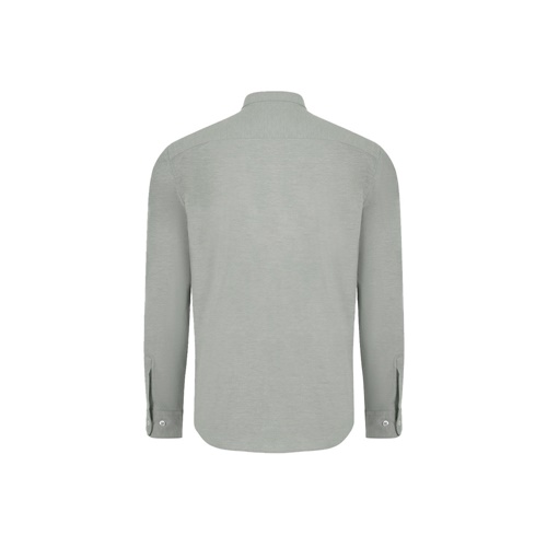 VL PRITHVI MAN. Camisa Oxford (180 g/m²) para homem em algodão (50%), poliéster (45%) e elastano (5%)