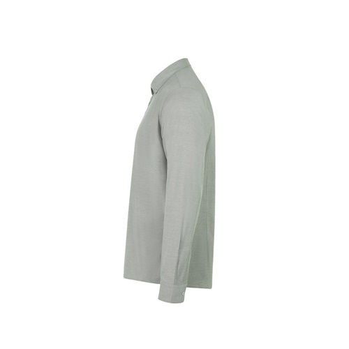 VL PRITHVI MAN. Camisa Oxford (180 g/m²) para homem em algodão (50%), poliéster (45%) e elastano (5%)